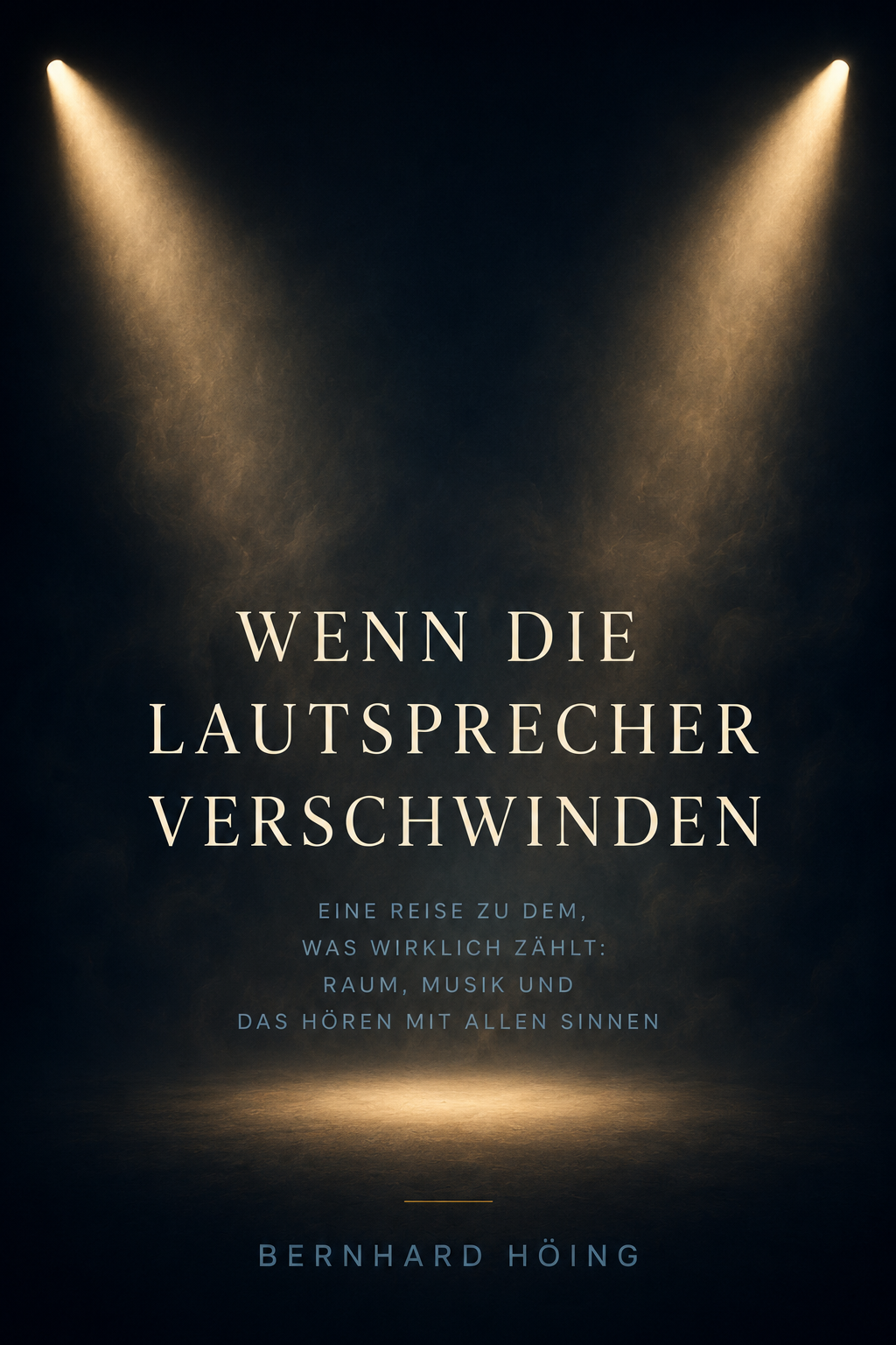 Buchcover Wenn die Lautsprecher verschwinden